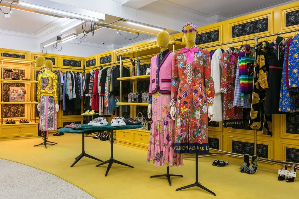 Innovative Retailers, Gucci at Dover Street Market London