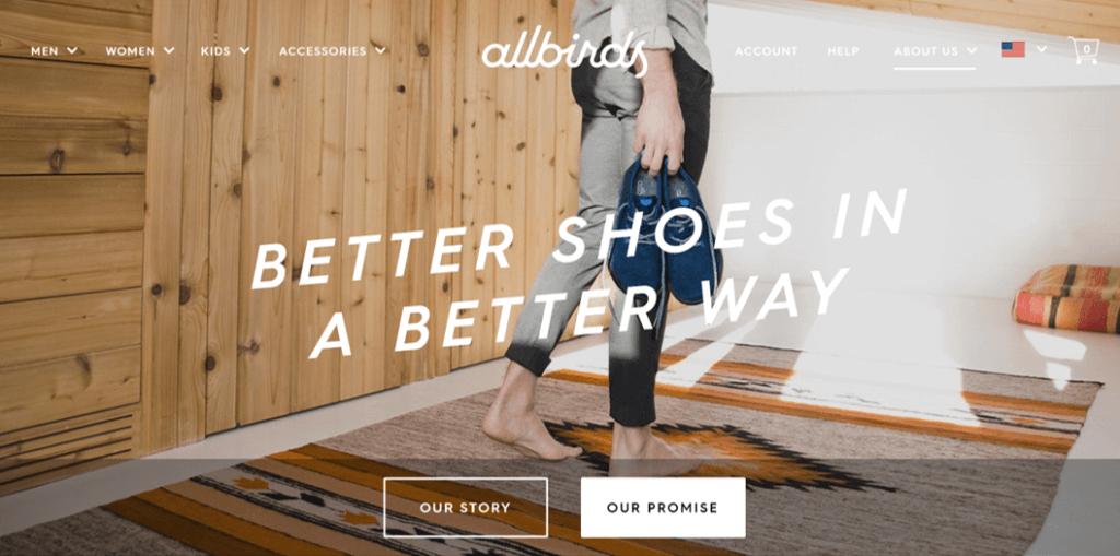 Allbirds - Better Shoes in a Better Way (Photo: official website)