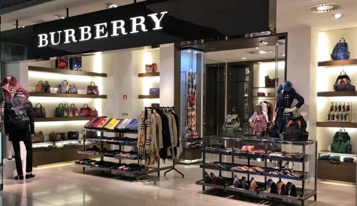 retail strategy burberry