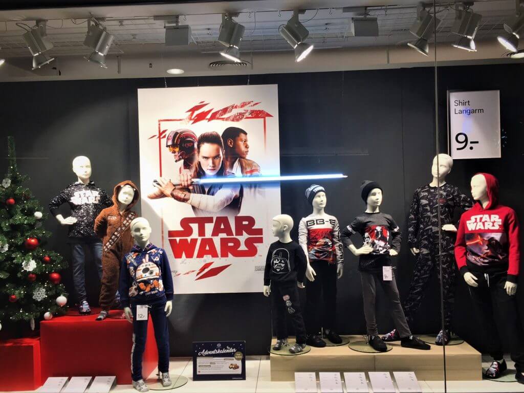 Disney Licensee C&A - Store in Munich retail survival