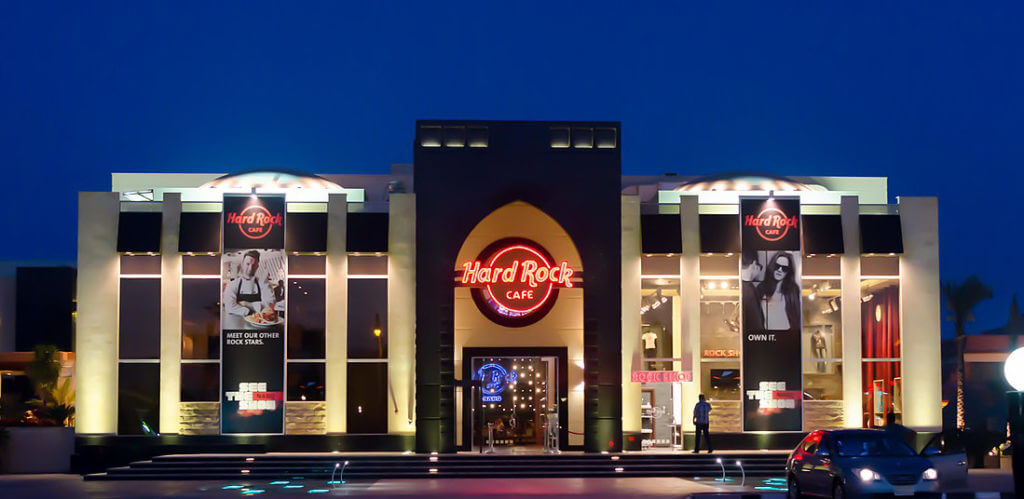 Local Customization at Hard Rock Cafe Sinai 