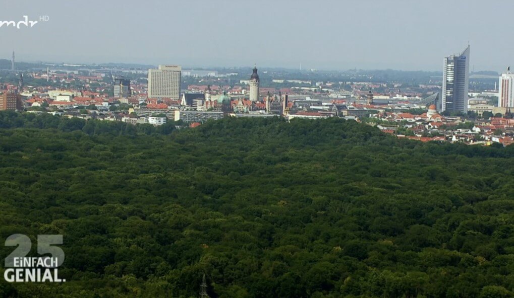 Showing Leipzig as Green City