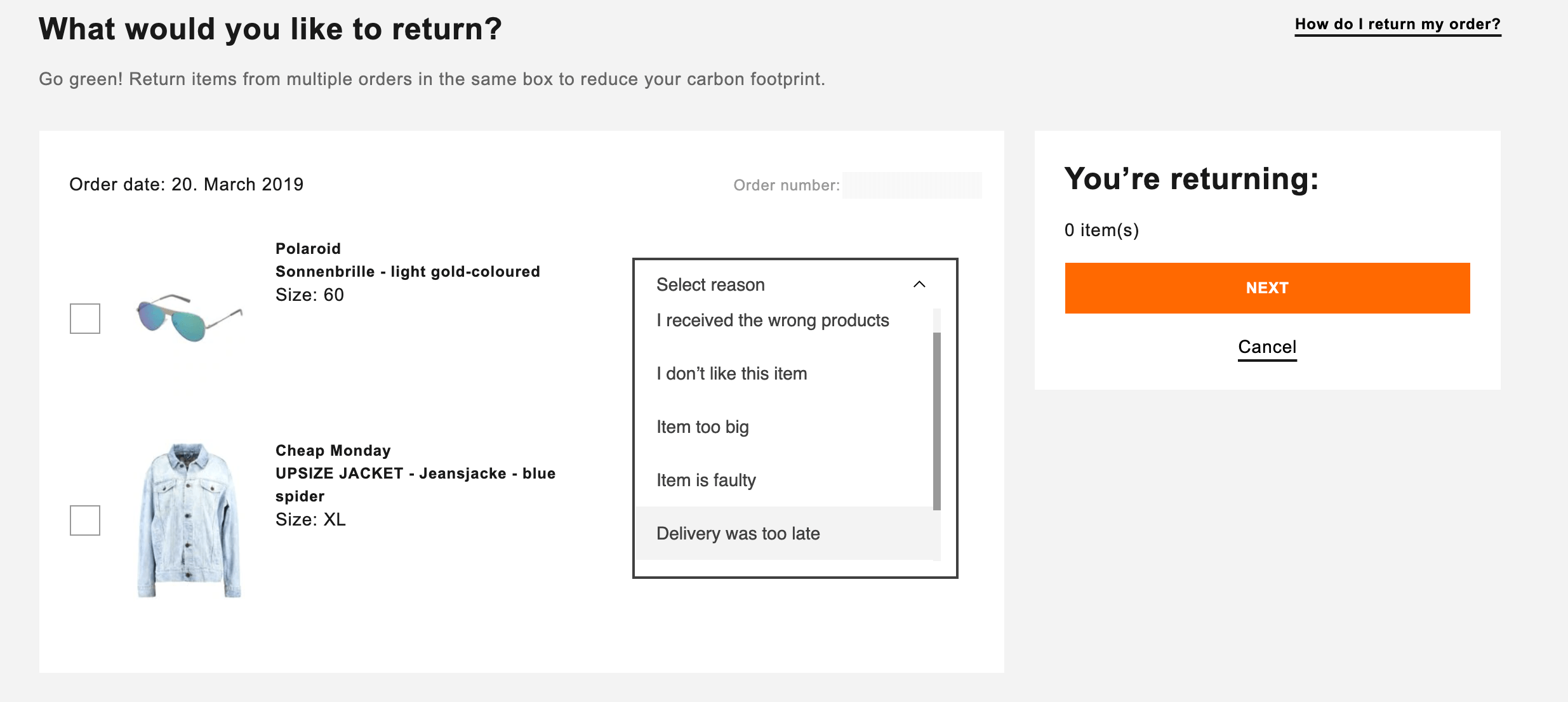 Returns Handling KPIs in Digital Marketplace Distribution