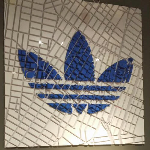 Local Customization at Adidas store New York, photo: Brand Experts