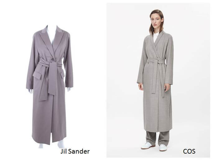 Jil Sander vs. COS (Photos: © rebelle.com/© cosstores.com