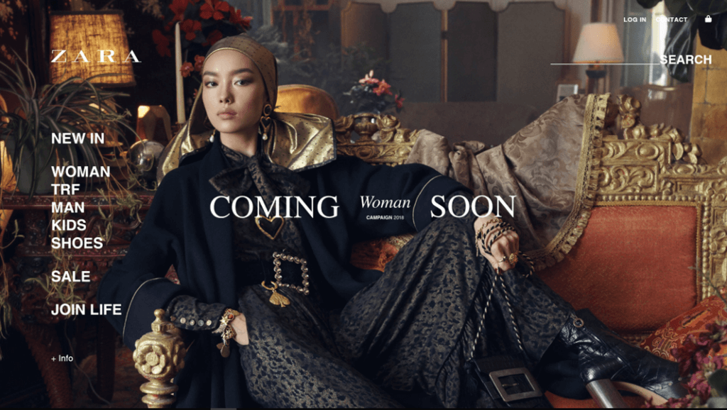 Zara, Photo: Official UK-Website